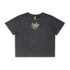 Wo's Stone Wash Heavy Crop Tee Thumbnail
