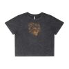 Wo's Stone Wash Heavy Crop Tee Thumbnail