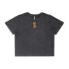Wo's Stone Wash Heavy Crop Tee Thumbnail