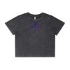 Wo's Stone Wash Heavy Crop Tee Thumbnail