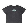 Wo's Stone Wash Heavy Crop Tee Thumbnail