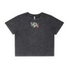 Wo's Stone Wash Heavy Crop Tee Thumbnail
