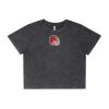 Wo's Stone Wash Heavy Crop Tee Thumbnail