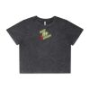Wo's Stone Wash Heavy Crop Tee Thumbnail