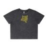 Wo's Stone Wash Heavy Crop Tee Thumbnail