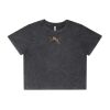 Wo's Stone Wash Heavy Crop Tee Thumbnail