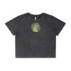 Wo's Stone Wash Heavy Crop Tee Thumbnail