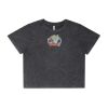 Wo's Stone Wash Heavy Crop Tee Thumbnail
