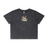 Wo's Stone Wash Heavy Crop Tee Thumbnail