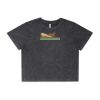 Wo's Stone Wash Heavy Crop Tee Thumbnail