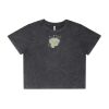 Wo's Stone Wash Heavy Crop Tee Thumbnail