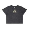 Wo's Stone Wash Heavy Crop Tee Thumbnail
