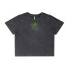 Wo's Stone Wash Heavy Crop Tee Thumbnail