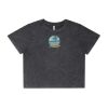 Wo's Stone Wash Heavy Crop Tee Thumbnail