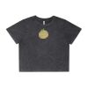Wo's Stone Wash Heavy Crop Tee Thumbnail