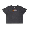 Wo's Stone Wash Heavy Crop Tee Thumbnail