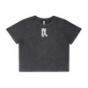 Wo's Stone Wash Heavy Crop Tee Thumbnail