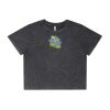 Wo's Stone Wash Heavy Crop Tee Thumbnail
