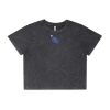 Wo's Stone Wash Heavy Crop Tee Thumbnail