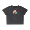 Wo's Stone Wash Heavy Crop Tee Thumbnail