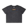Wo's Stone Wash Heavy Crop Tee Thumbnail