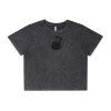 Wo's Stone Wash Heavy Crop Tee Thumbnail