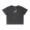Wo's Stone Wash Heavy Crop Tee Thumbnail