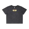 Wo's Stone Wash Heavy Crop Tee Thumbnail