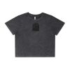 Wo's Stone Wash Heavy Crop Tee Thumbnail
