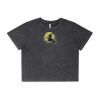 Wo's Stone Wash Heavy Crop Tee Thumbnail