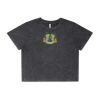 Wo's Stone Wash Heavy Crop Tee Thumbnail