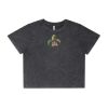 Wo's Stone Wash Heavy Crop Tee Thumbnail