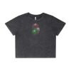 Wo's Stone Wash Heavy Crop Tee Thumbnail