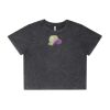 Wo's Stone Wash Heavy Crop Tee Thumbnail