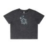 Wo's Stone Wash Heavy Crop Tee Thumbnail