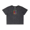 Wo's Stone Wash Heavy Crop Tee Thumbnail