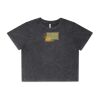 Wo's Stone Wash Heavy Crop Tee Thumbnail