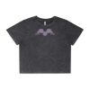 Wo's Stone Wash Heavy Crop Tee Thumbnail