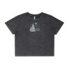 Wo's Stone Wash Heavy Crop Tee Thumbnail