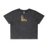 Wo's Stone Wash Heavy Crop Tee Thumbnail