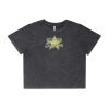 Wo's Stone Wash Heavy Crop Tee Thumbnail