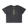 Wo's Stone Wash Heavy Crop Tee Thumbnail