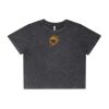 Wo's Stone Wash Heavy Crop Tee Thumbnail