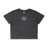 Wo's Stone Wash Heavy Crop Tee Thumbnail