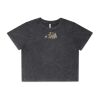 Wo's Stone Wash Heavy Crop Tee Thumbnail