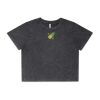 Wo's Stone Wash Heavy Crop Tee Thumbnail