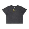 Wo's Stone Wash Heavy Crop Tee Thumbnail