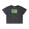 Wo's Stone Wash Heavy Crop Tee Thumbnail