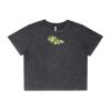 Wo's Stone Wash Heavy Crop Tee Thumbnail