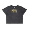 Wo's Stone Wash Heavy Crop Tee Thumbnail